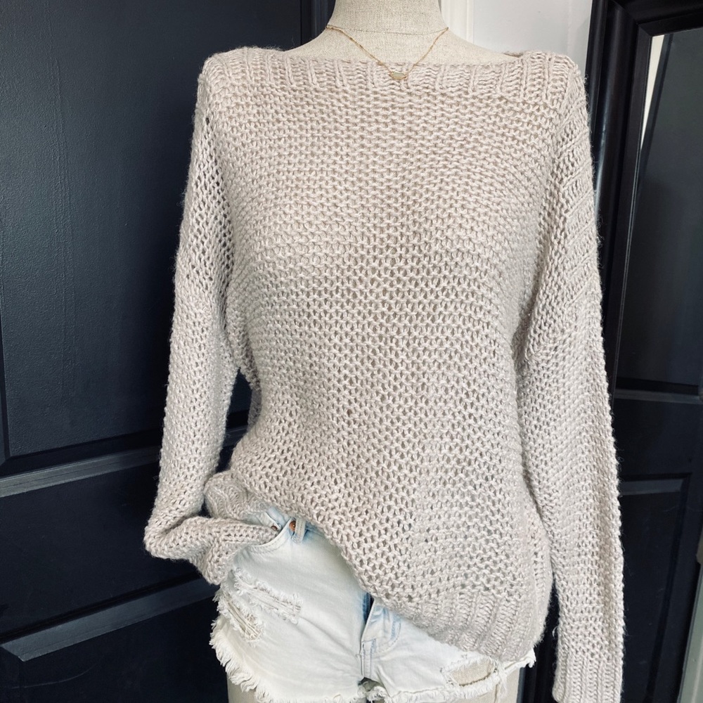 Cream Knit Sweater